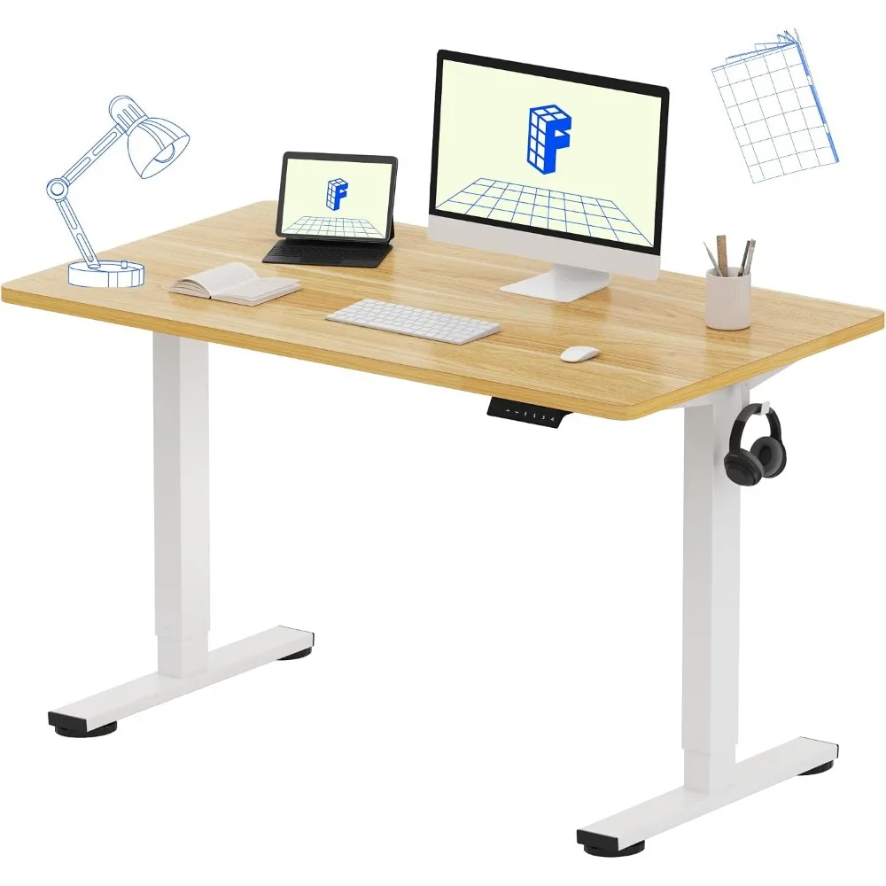 Dual Monitor Desk Setup - Biurko stojące One-Piece 48