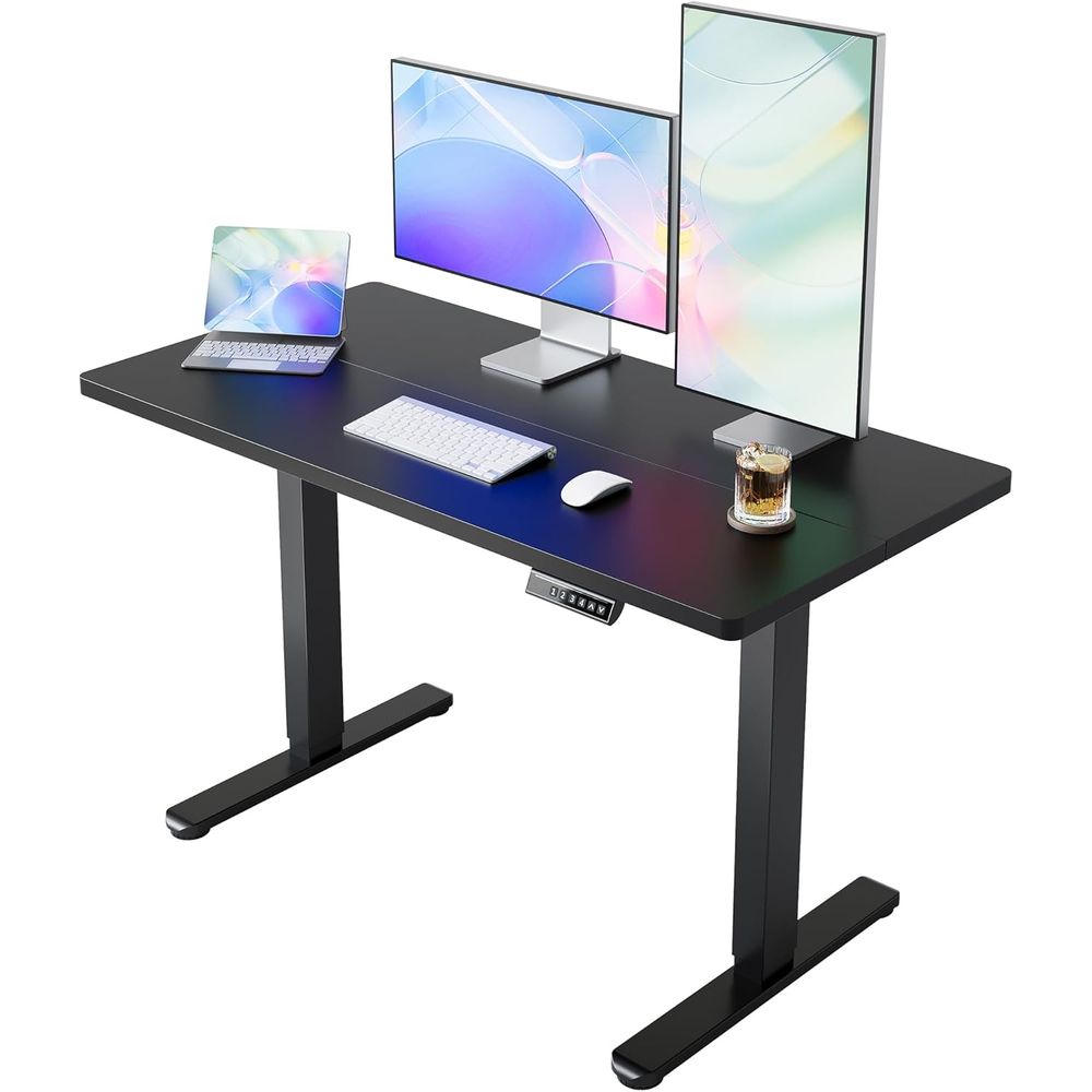 Work Desk Home Setup - Elektryczne biurko stojące z regulacją wysokości,