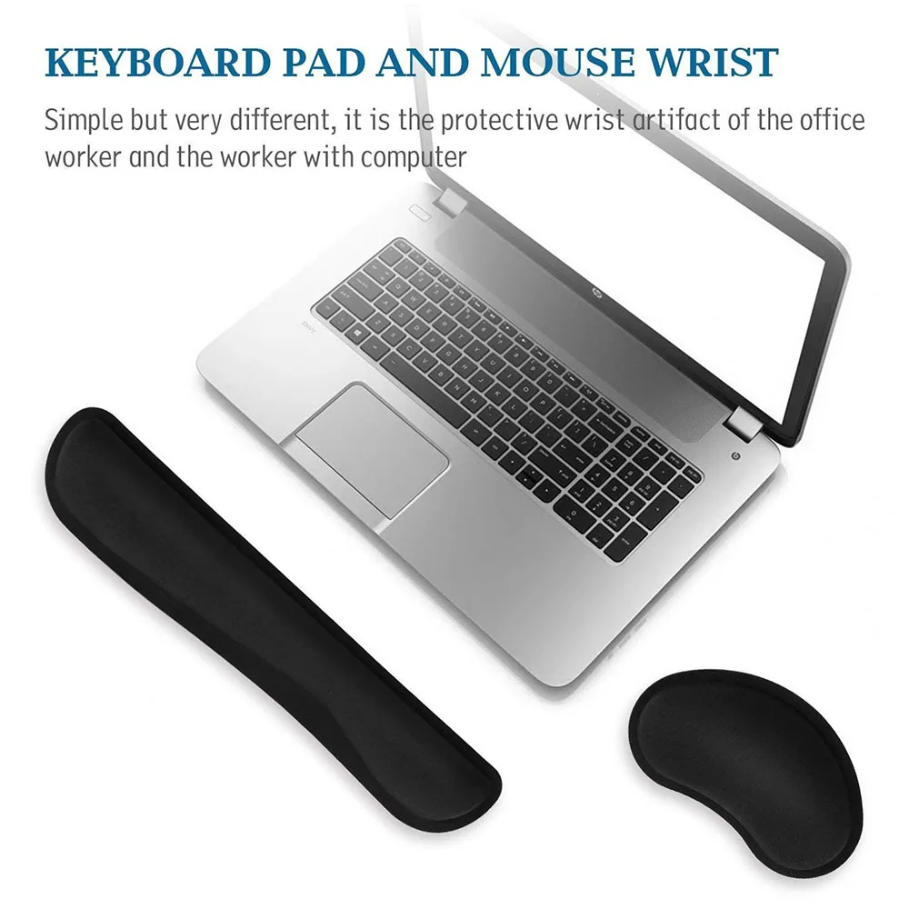 Desk Setup Mac - Podkładka pod mysz z pianki memory