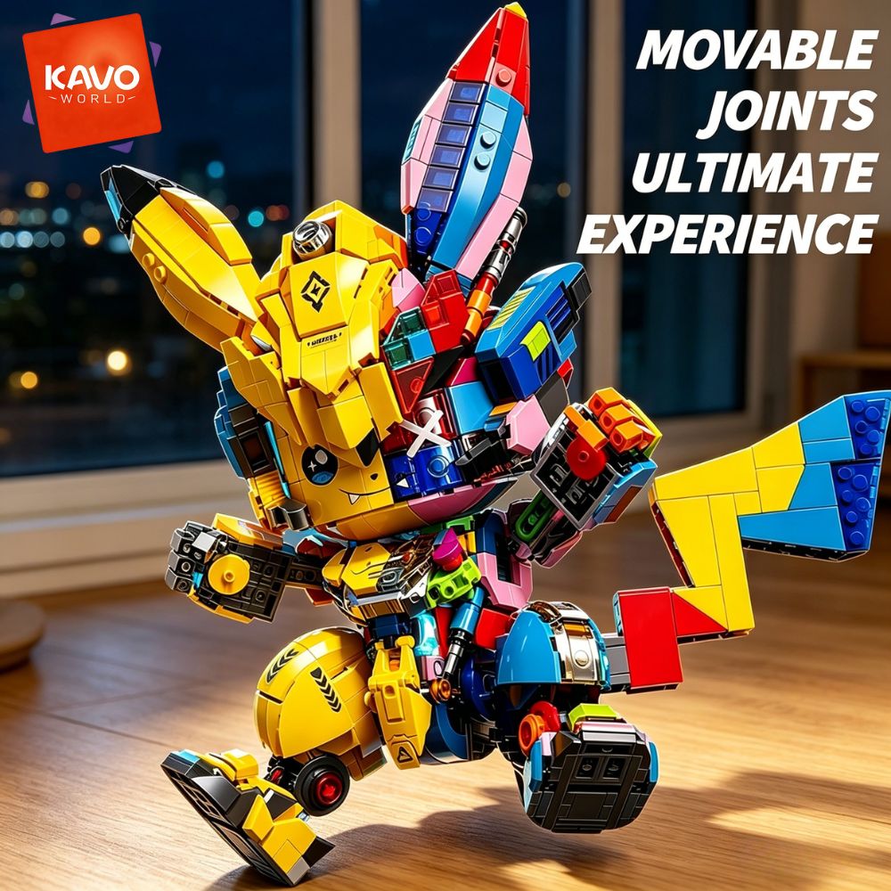 Desk Setup Small Room - KAVOWORLD 1505 elementów Mechaniczna Mysz Mecha