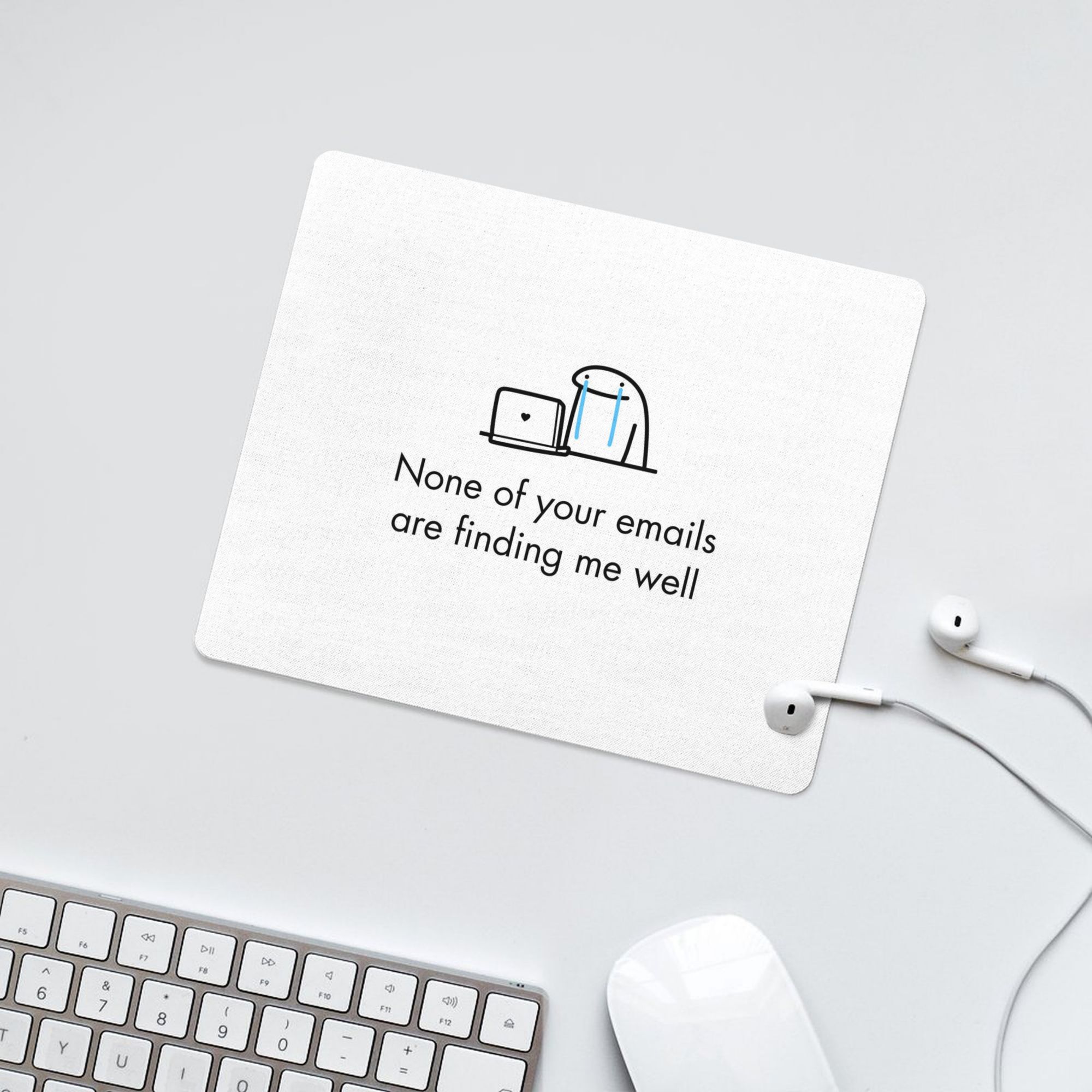 Podkładka pod mysz Brand Iron  – Work Desk Home Setup recenzja i cena