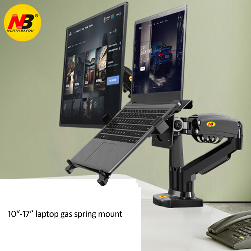 Uchwyt na monitor do biurka NB – Dual Monitor Desk Setup recenzja i cena