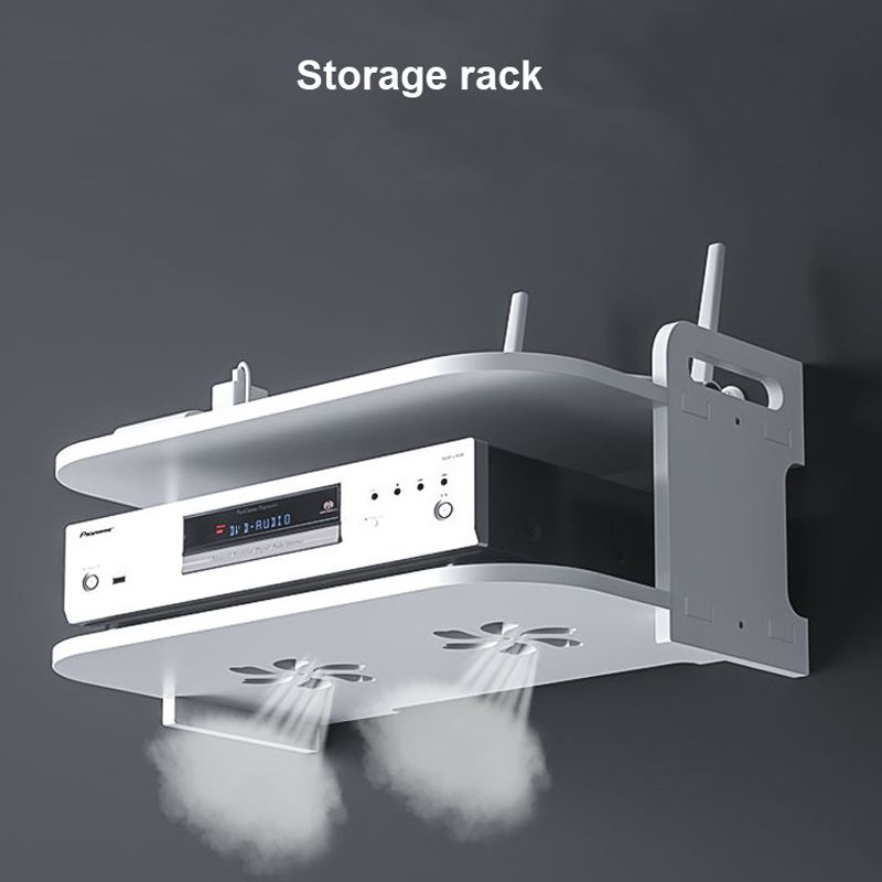 Półka ścienna na router z otwo – Desk Setup Tv recenzja i cena