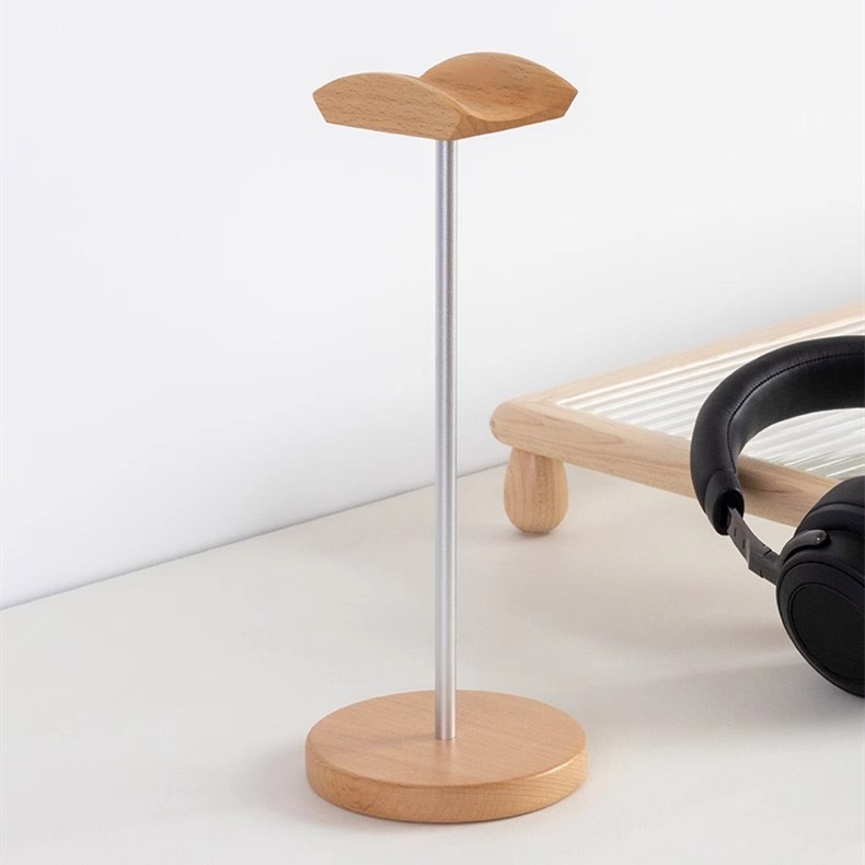 Stojak na słuchawki z drewna o – Desk Setup Table recenzja i cena