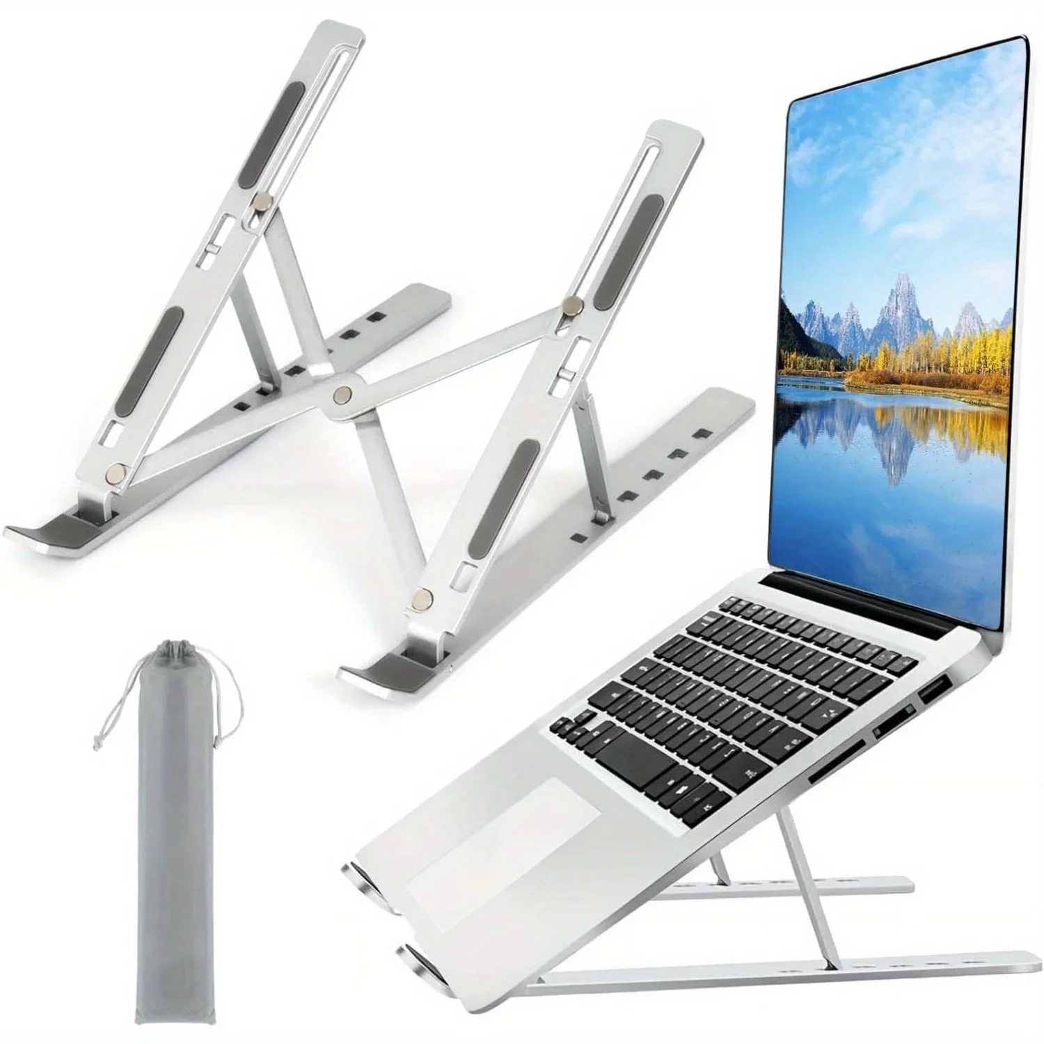 Składana Aluminiowa Podstawka  – Desk Setup Mac recenzja i cena