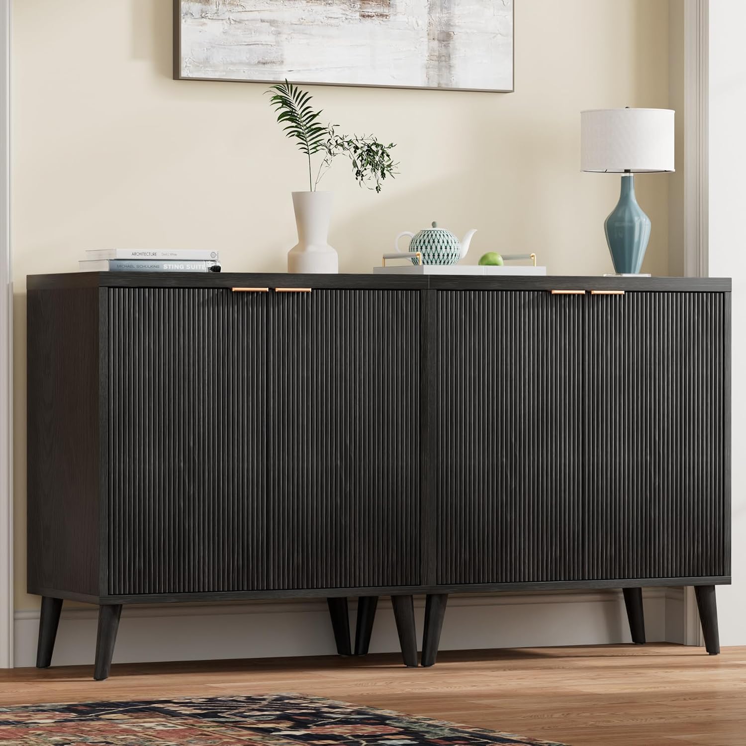 Szafka bufetowa z karbowaną ob – Desk Setup Modern recenzja i cena