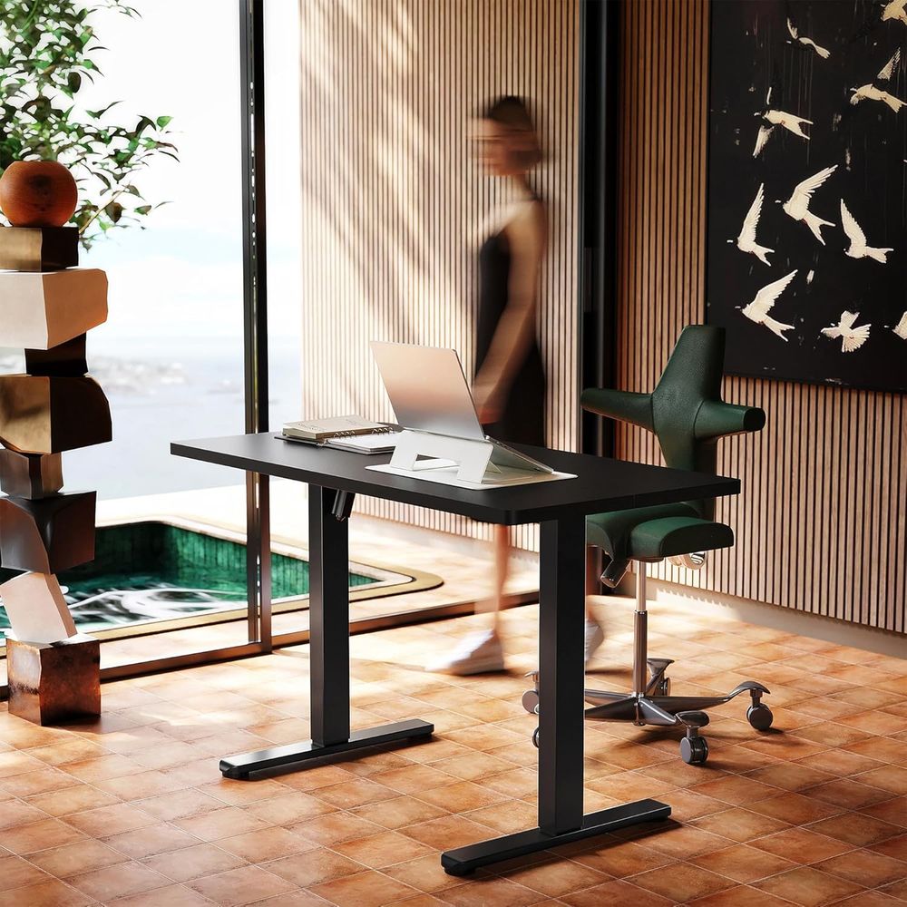 Elektryczne biurko stojące z r – Work Desk Home Setup recenzja i cena