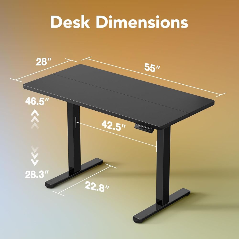 Elektryczne biurko stojące z r – Work Desk Home Setup recenzja i cena