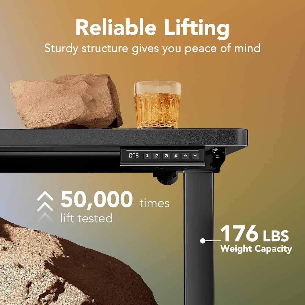Elektryczne biurko stojące z r – Work Desk Home Setup recenzja i cena