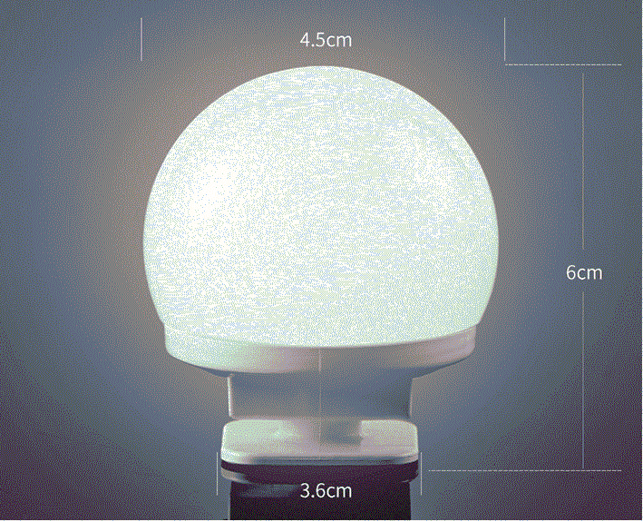LED Light Paste Mirror Makeup  – Desk Setup Modern recenzja i cena