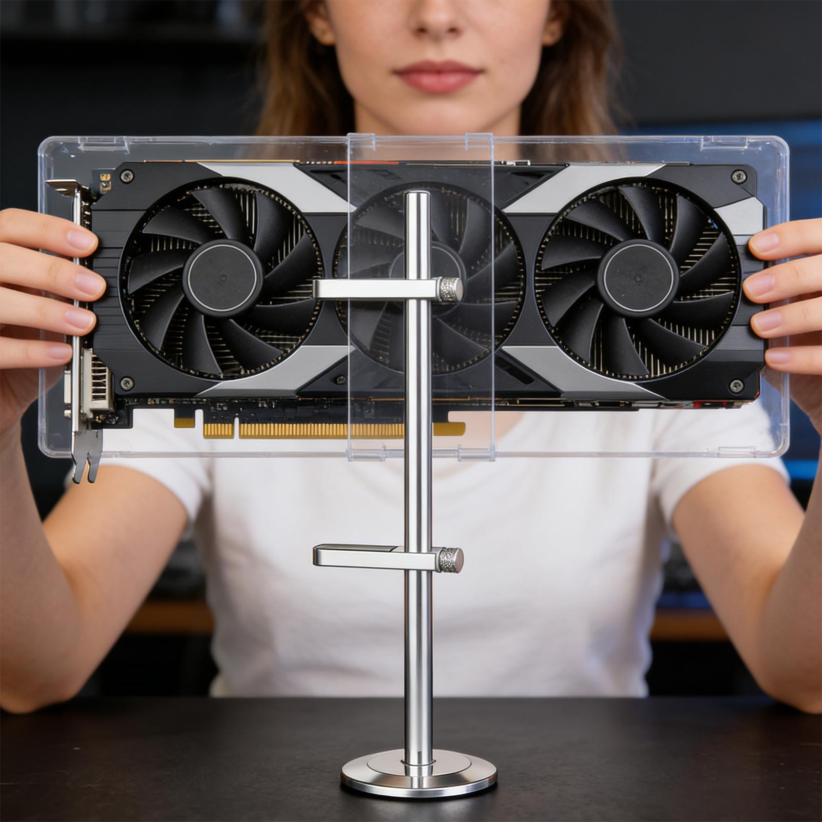 Podpórka GPU z magnetycznym mo – Desk Setup Videos recenzja i cena