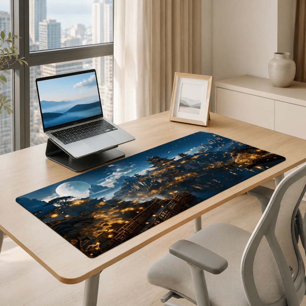 Oryginalna, fantazyjna mata na – Work Desk Home Setup recenzja i cena