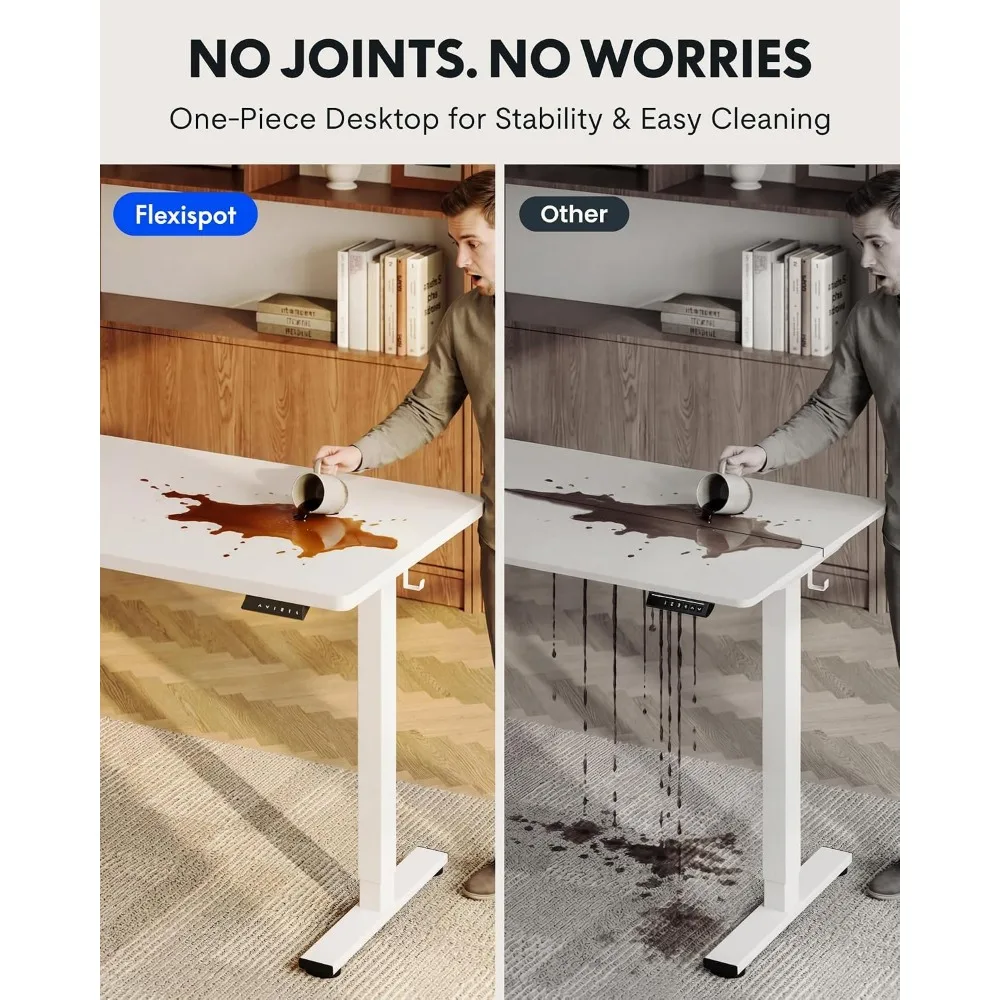 FLEXISPOT EN1 Biurko Stojące J – Dual Monitor Desk Setup recenzja i cena