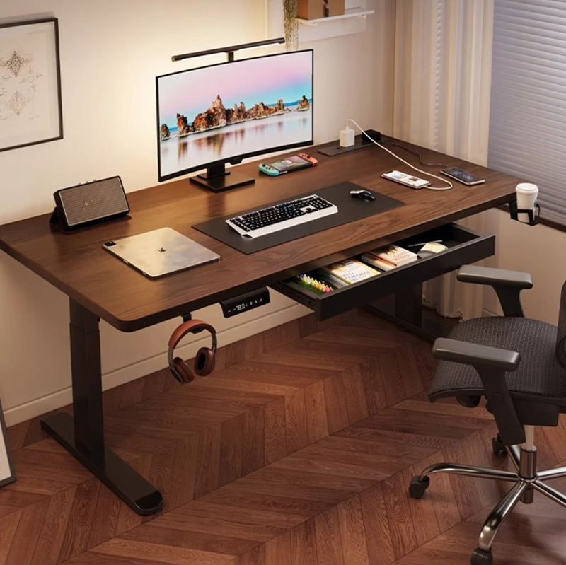 Nowoczesne elektryczne biurko  – Dual Monitor Desk Setup recenzja i cena