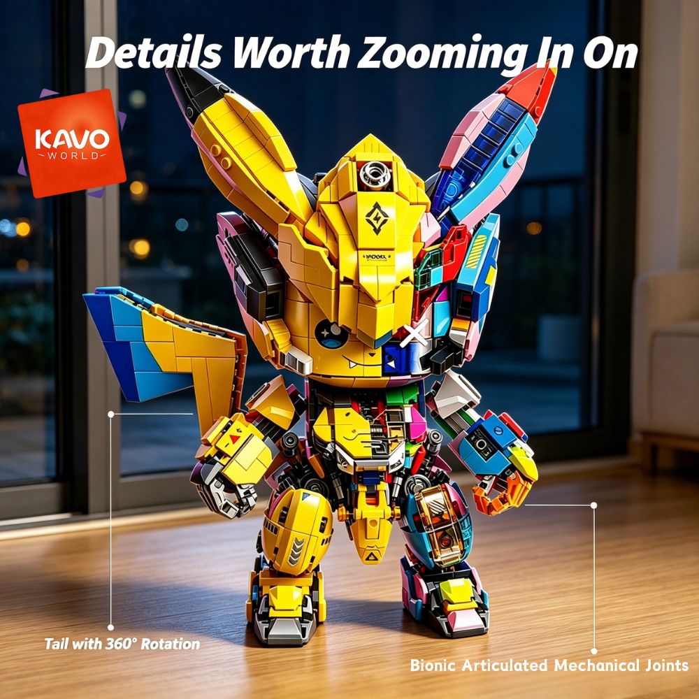 KAVOWORLD 1505 elementów Mecha – Desk Setup Small Room recenzja i cena