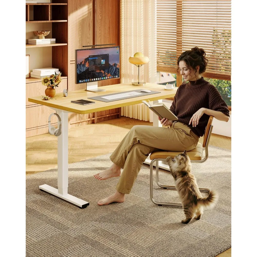 Jednoczęściowy stół do pracy n – Dual Monitor Desk Setup recenzja i cena