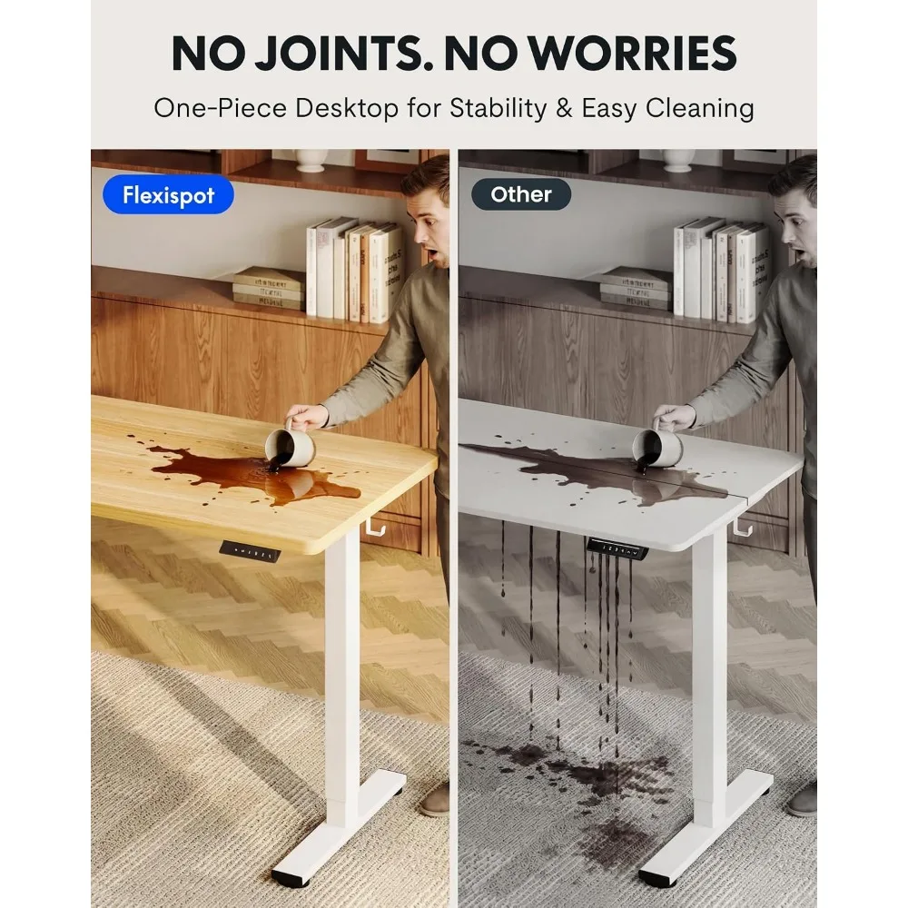 Jednoczęściowy stół do pracy n – Dual Monitor Desk Setup recenzja i cena