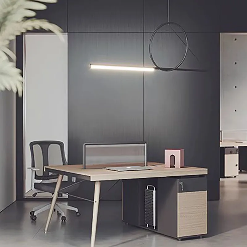 Drewniane biurko executive z m – Work Desk Home Setup recenzja i cena