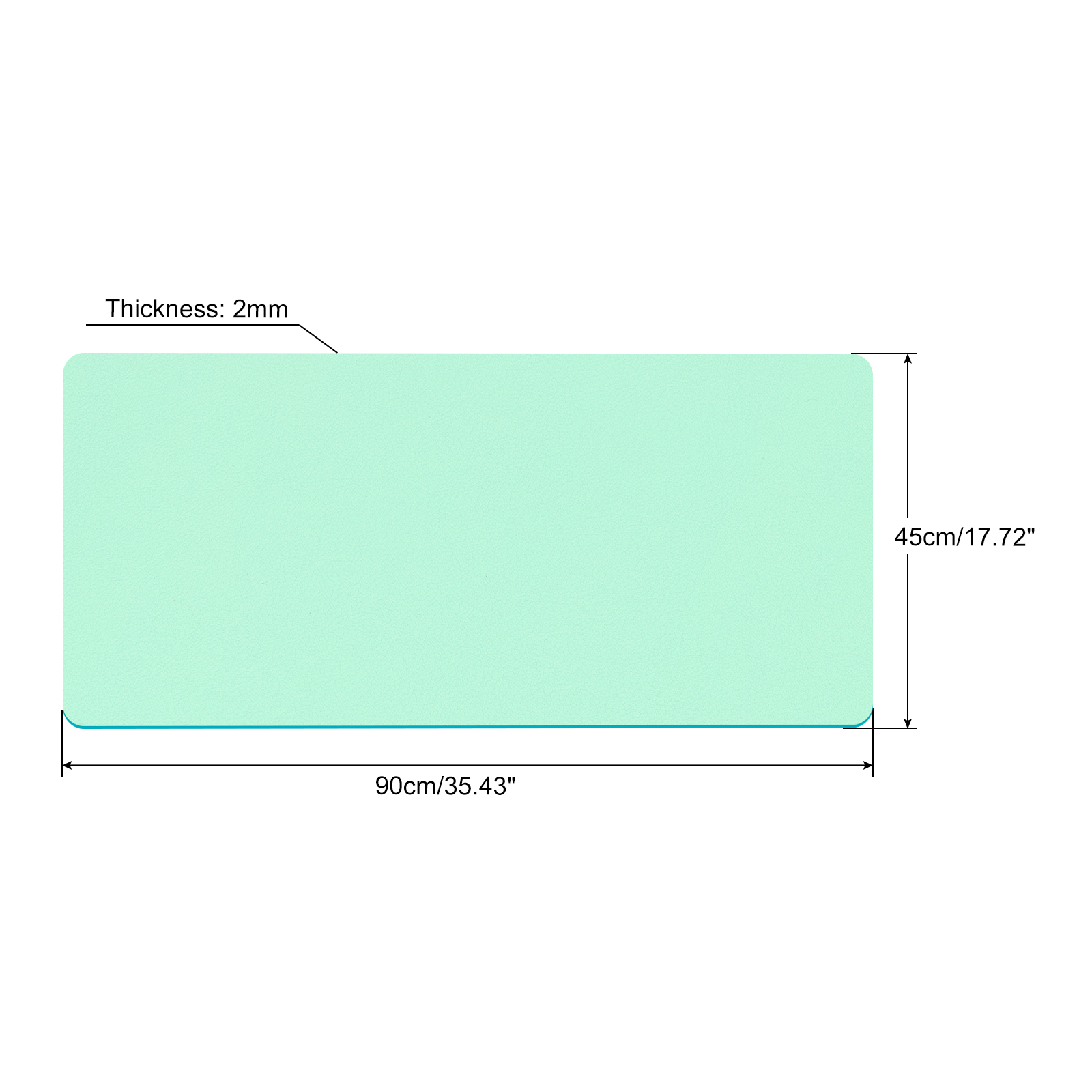 Ochraniacz na biurko ze skóry  – Desk Setup Carpet recenzja i cena