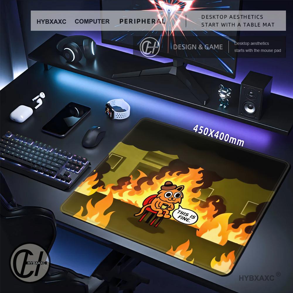 HYBXAXC Podkładka pod mysz z m – Work Desk Home Setup recenzja i cena