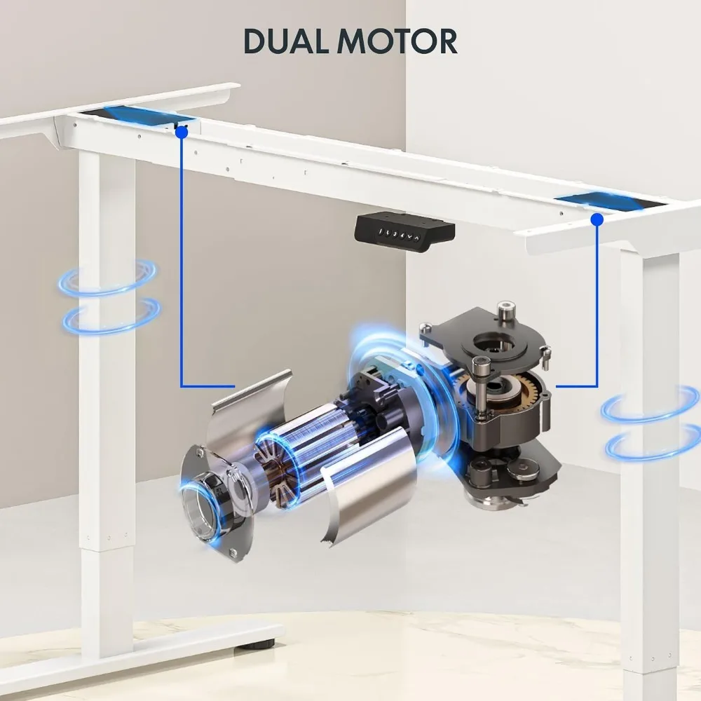 FLEXISPOT Biurko Elektryczne z – Dual Monitor Desk Setup recenzja i cena