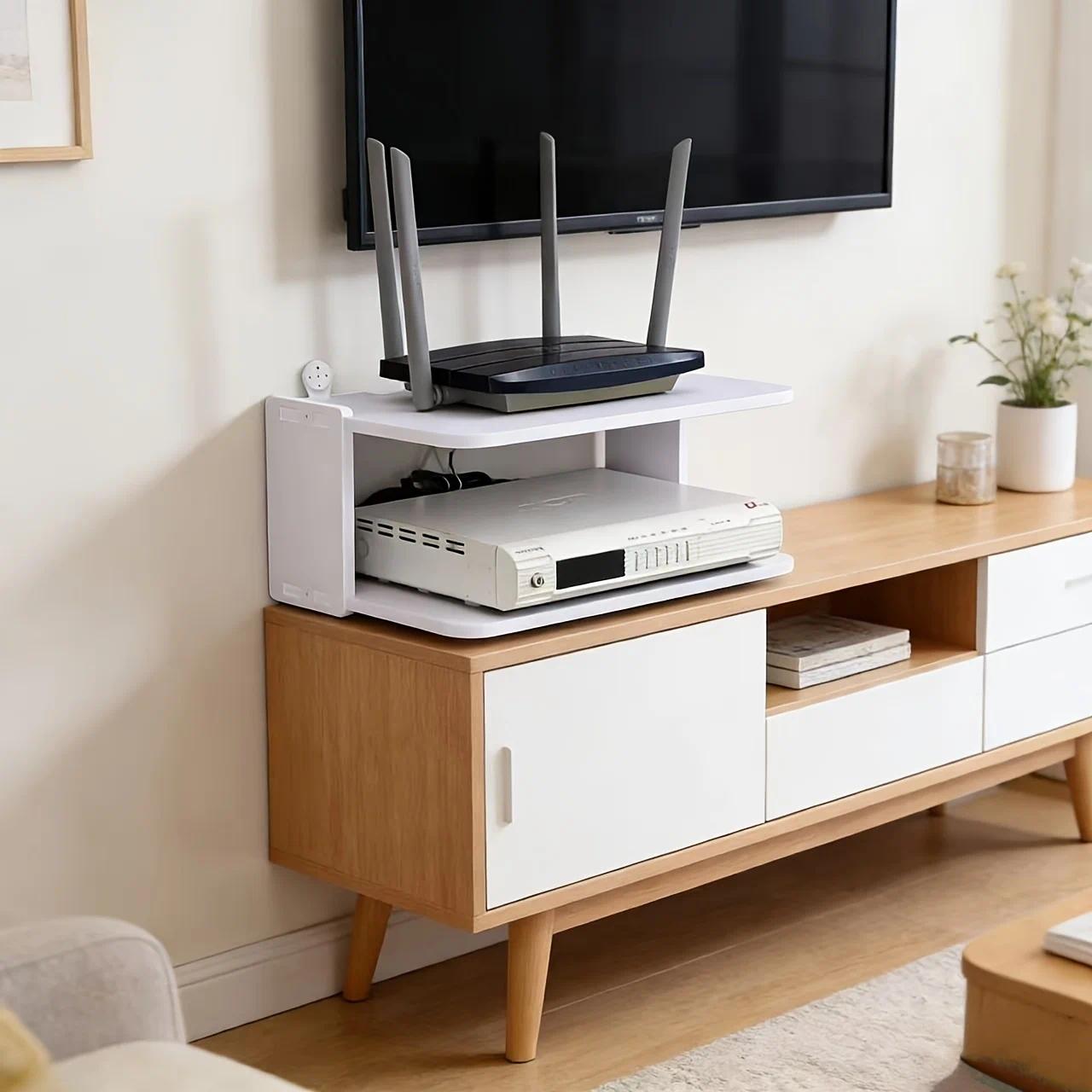 Półka ścienna na router i orga – Desk Setup Tv recenzja i cena