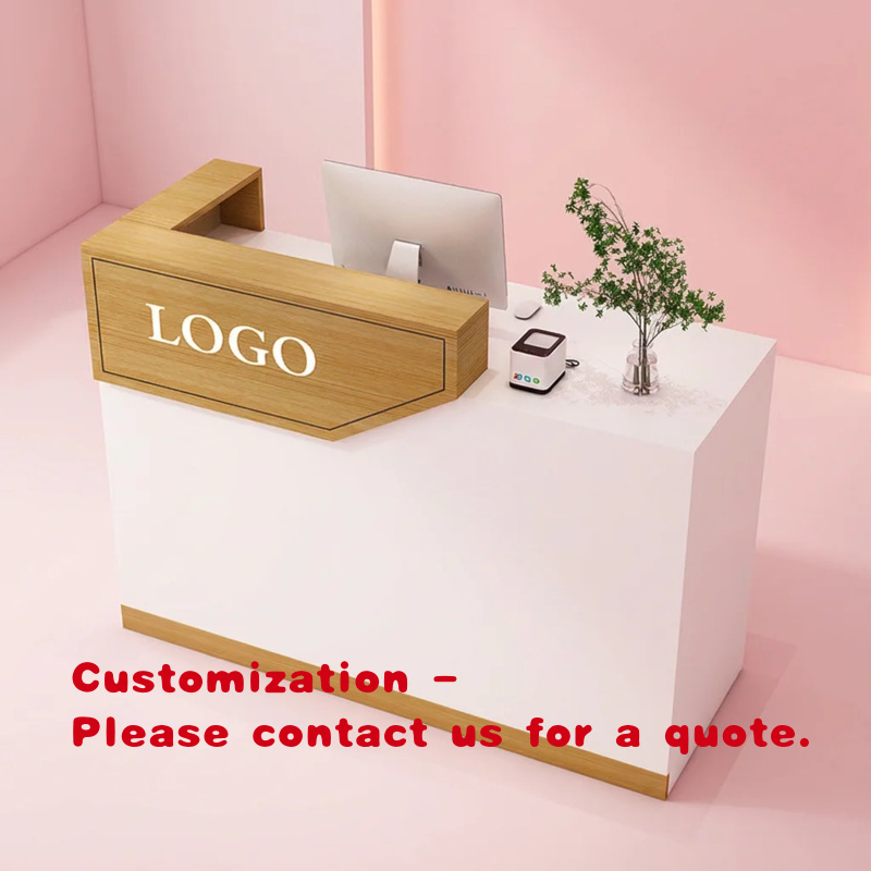 Drewniana lada recepcyjna do h – Desk Setup Modern recenzja i cena