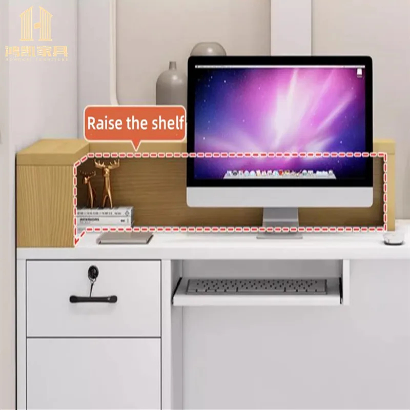 Drewniana lada recepcyjna do h – Desk Setup Modern recenzja i cena