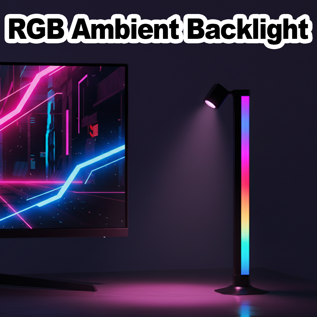 Inteligentna listwa świetlna L – Desk Setup Tv recenzja i cena
