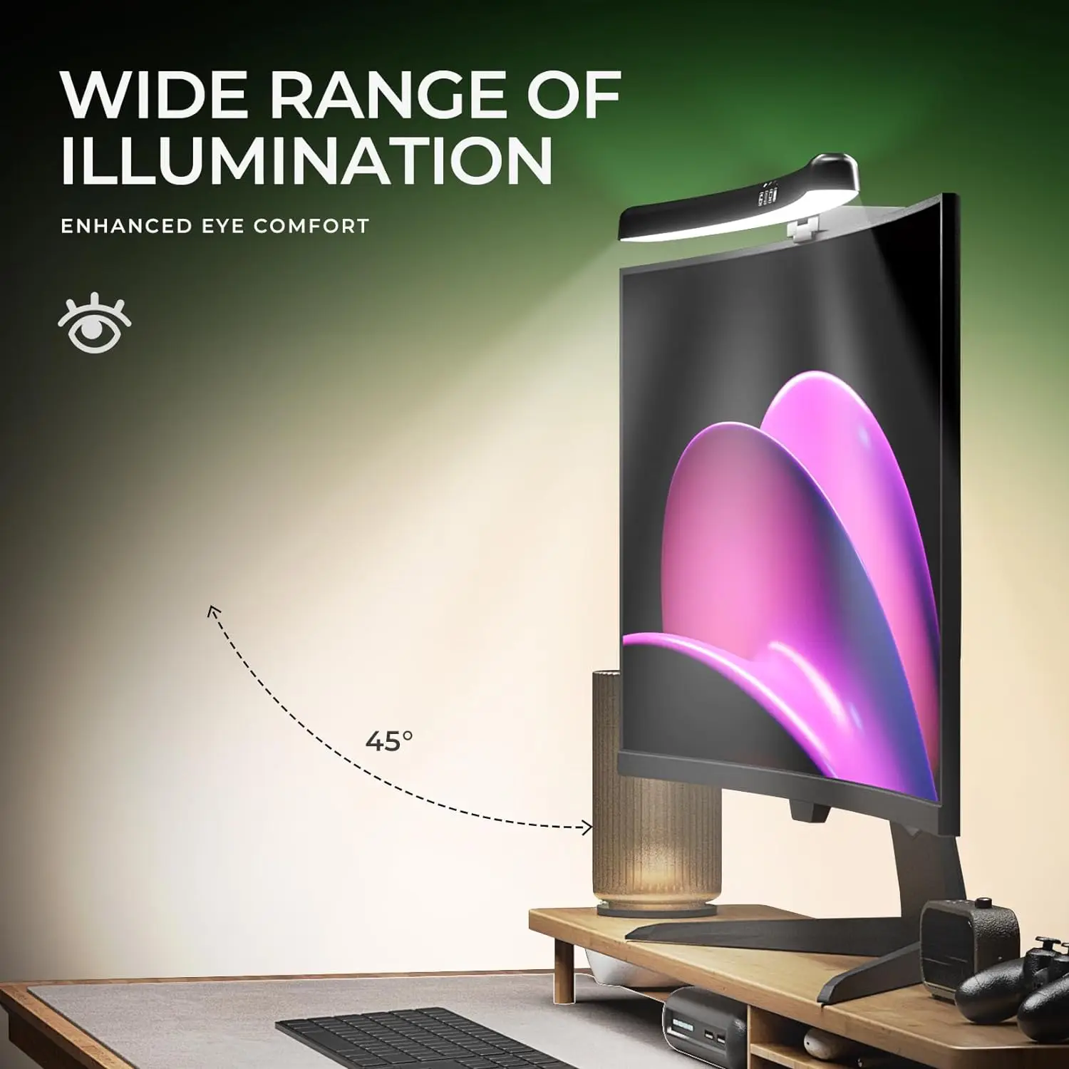 Światło do monitora komputerow – Desk Setup Modern recenzja i cena
